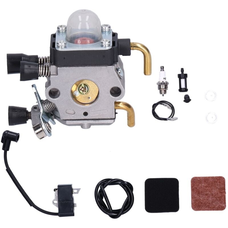 Kit Complet Carburateur Bobine Allumage Filtre Air Durite Pour STIHL FS38 FS55 FS45