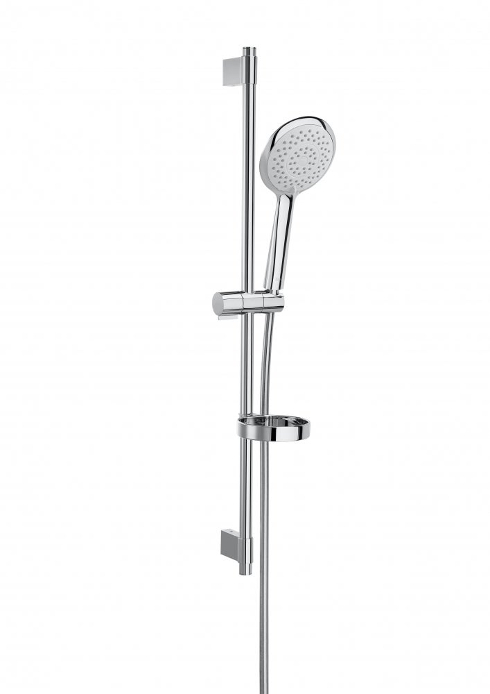 Coloana de dus Roca A5B9407C00, dus Sensum, montaj aparent, numar functii para dus 2, lungime furtun m 1.7, crom