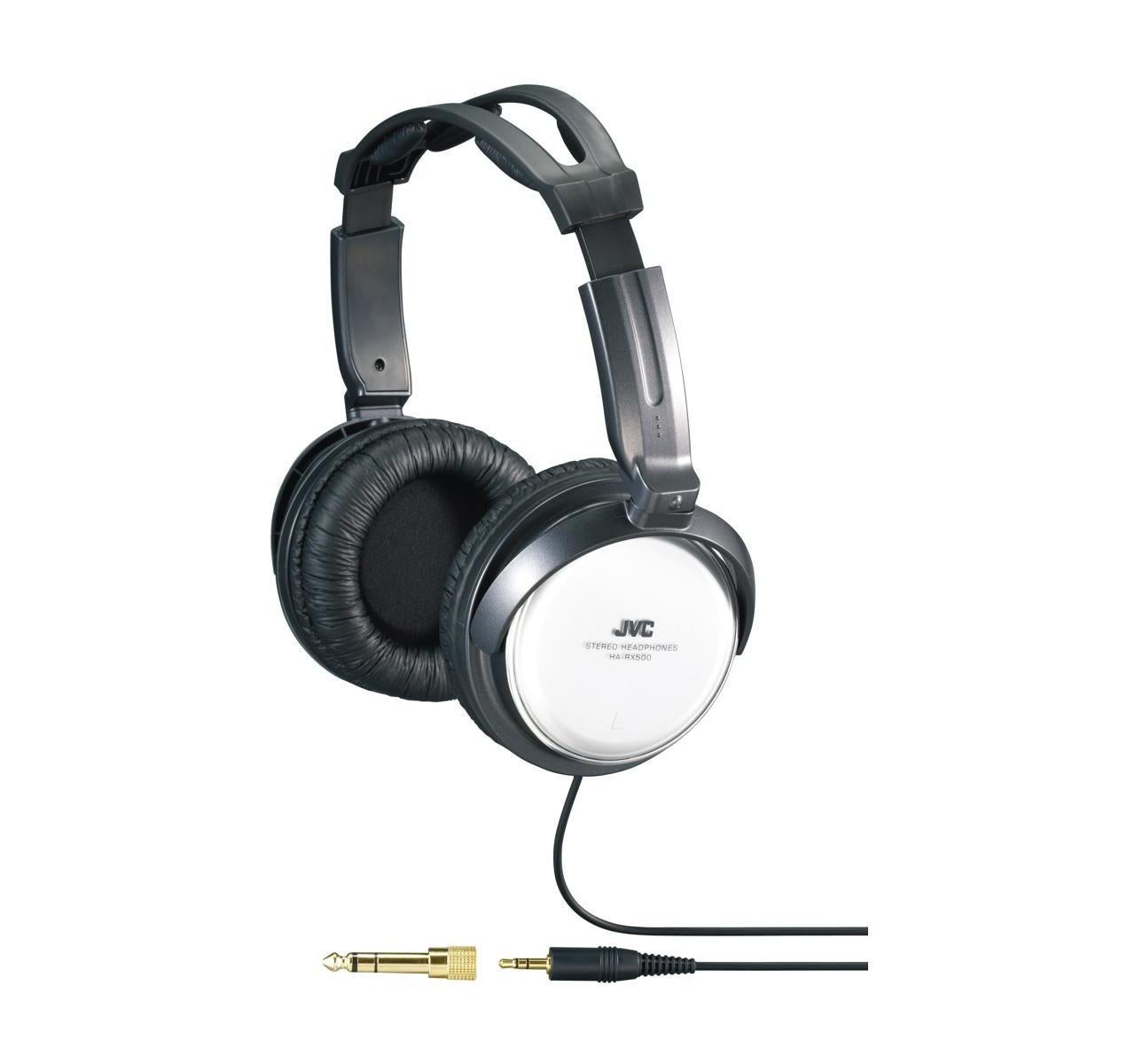 JVC Cuffia Stereo Aperta Full Size – Cablata, Colore Oro, Leggera E Confortevole