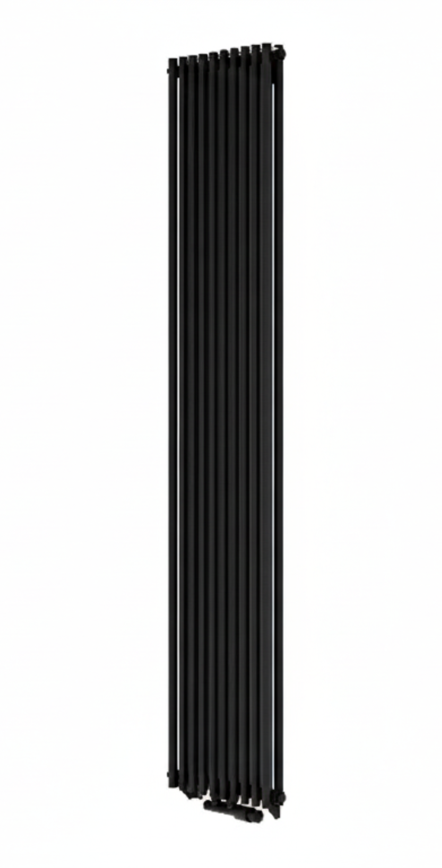 Grzejnik dekoracyjny Gamba 180x36,5 czarny Roz 5 cm 1104W Luxrad