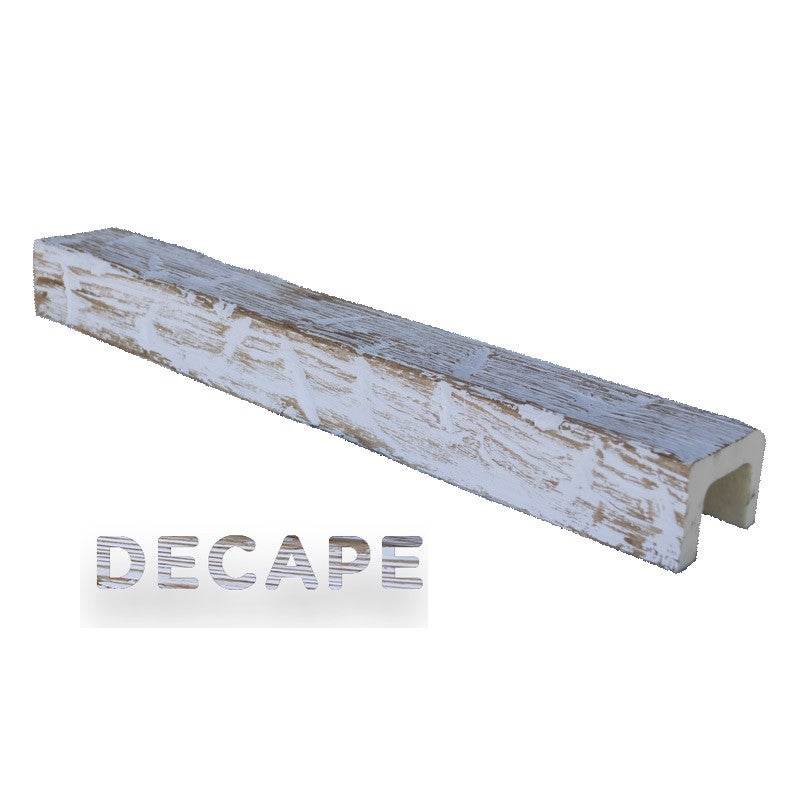 Decoracion Poliuretano  Viga De Imitación Madera Color Decape 7X5x300 Cm Fabricada En Poliuretano , Leroy Merlin