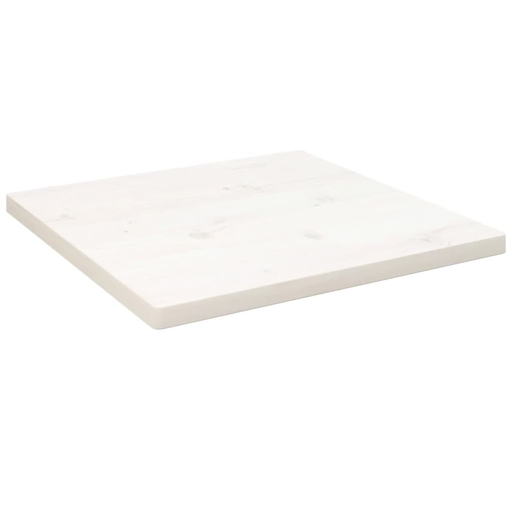 Piano Per Tavolo In Legno Massello Di Pino 60x60x2,5 Cm - Ideale Per Ristrutturare Tavoli Da Pranzo, Tavolini O Mobili