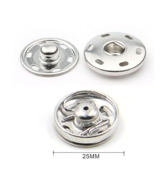 Deebeel KY529 Lega Di Zinco Placcatura Eco-friendly Bottoni A Pressione Per Piumino Decorativo Per Cucire Fibbia A Pressione - Foto 11