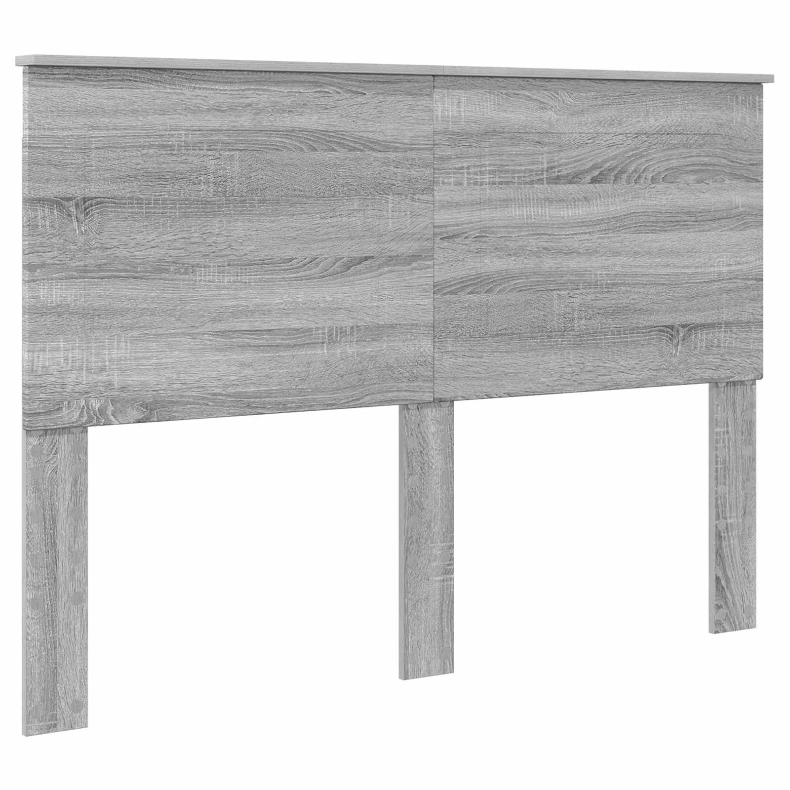Lit avec rangement, panneau de bois, gris, pour la chambre, 160 × 200 cm - 7