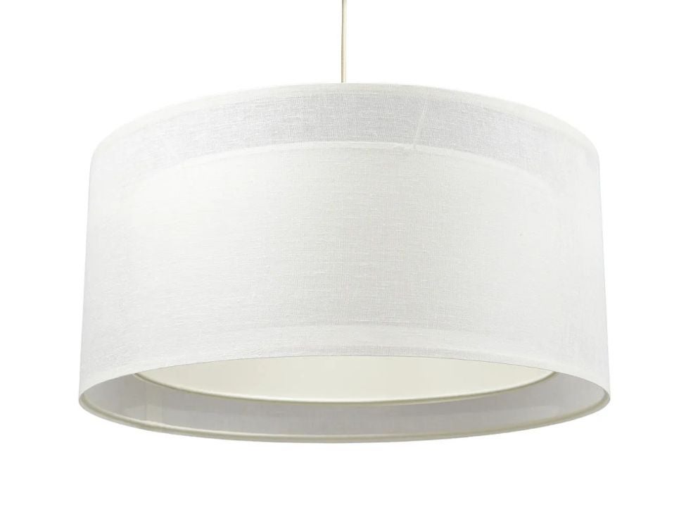 Lampa wisząca DUO LEN LIGHT 60 kremowa