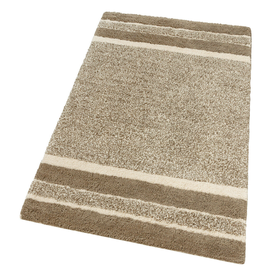 Dywan z Czystej Bawełny 55x90 cm Elegancki Jasne Kolory Miękki Dywan łazienkowy Lub Nocny Beżowy