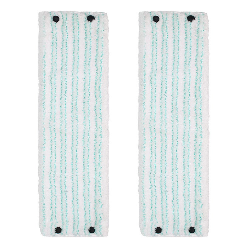 Opakowanie 2 wkładów do mopa Leifheit Clean Twist/Combi M Micro Duo – ściereczka z frędzlami, 48,5 x 15 cm, kompatybilna z mopami Leifheit, wymienne m