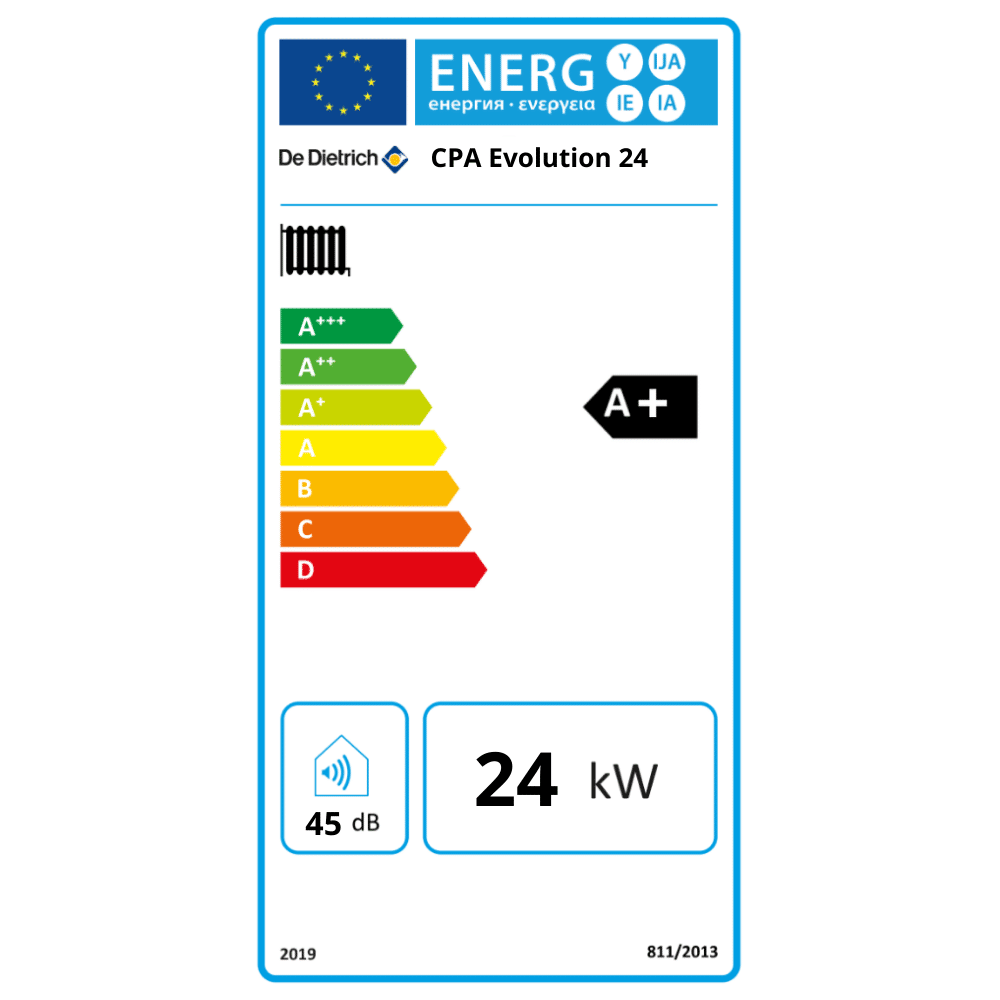 Caldaia a pellet CPA Evolution 24 KW con silo De Dietrich - 6