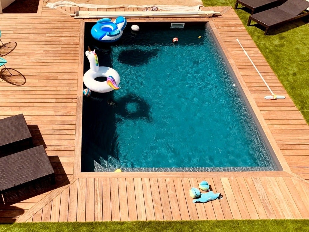 lame de terrasse en bois exotique CUMARU 21*145*950mm gamme Biscarrosse - 4