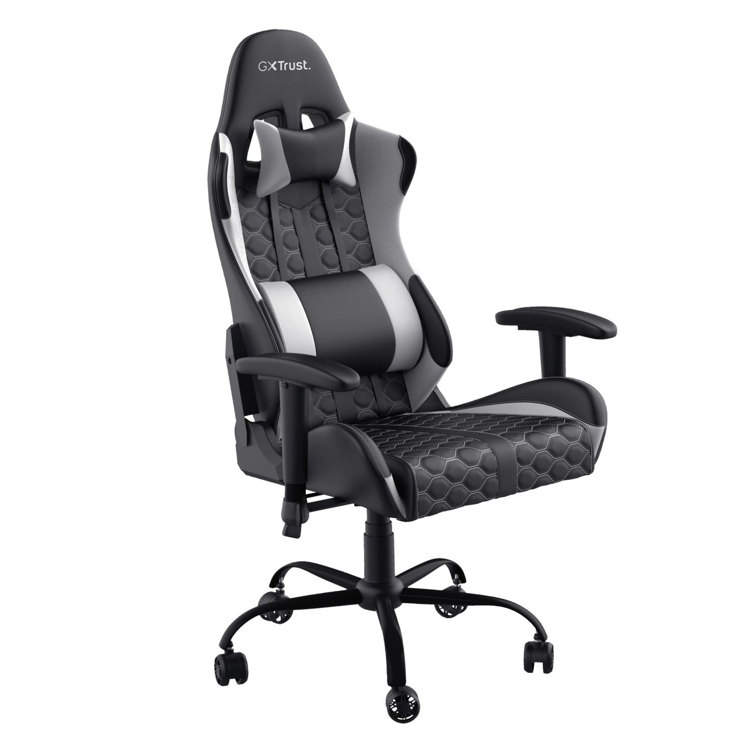 Trust GXT 708W RESTO CHAIR WHITE Sedia da Gioco Nero Bianco
