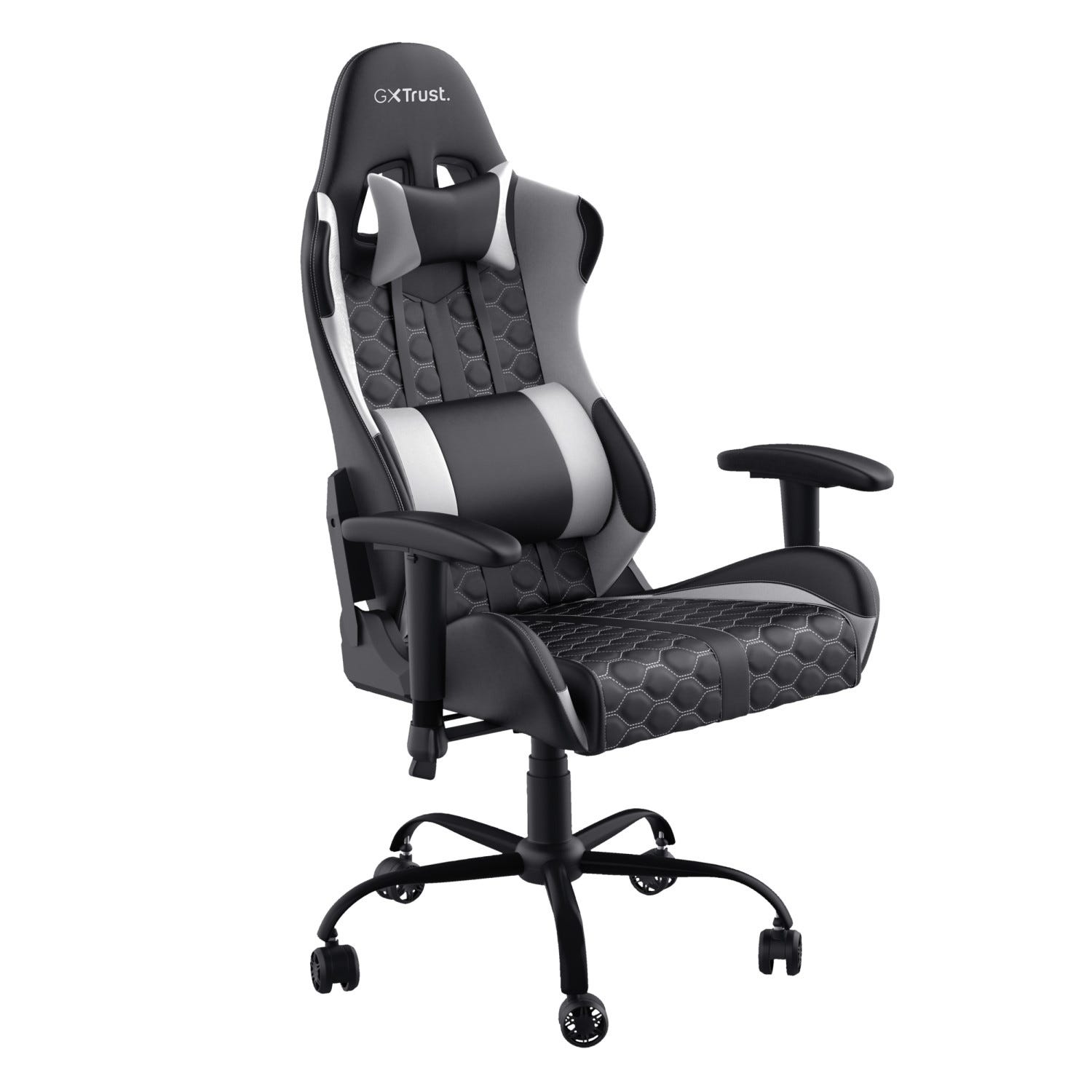 Trust GXT 708W RESTO CHAIR WHITE Sedia da Gioco Nero Bianco