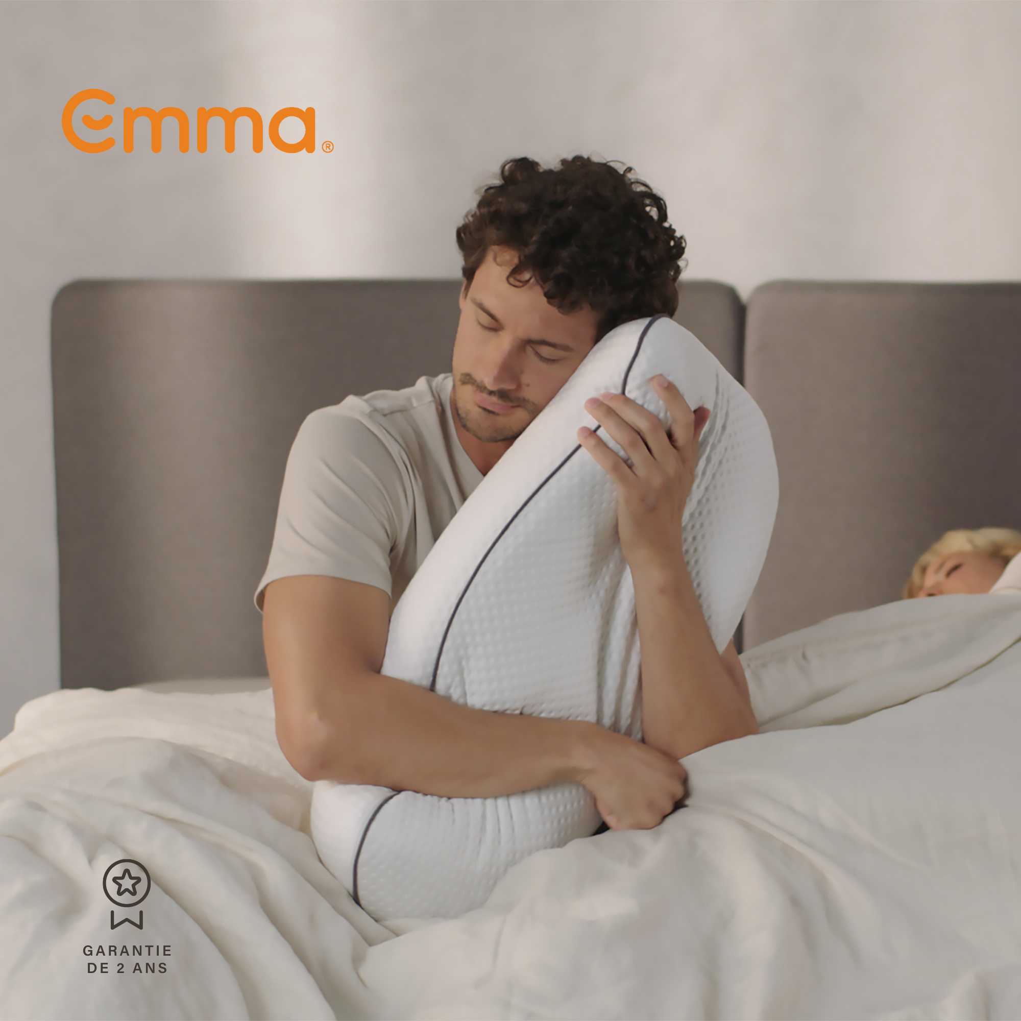 EMMA | Oreiller Emma Original Adapt 70x40 cm | Mémoire de Forme Ergonomique | Thermoactif et Respirant | Confort Personnalisable - 8