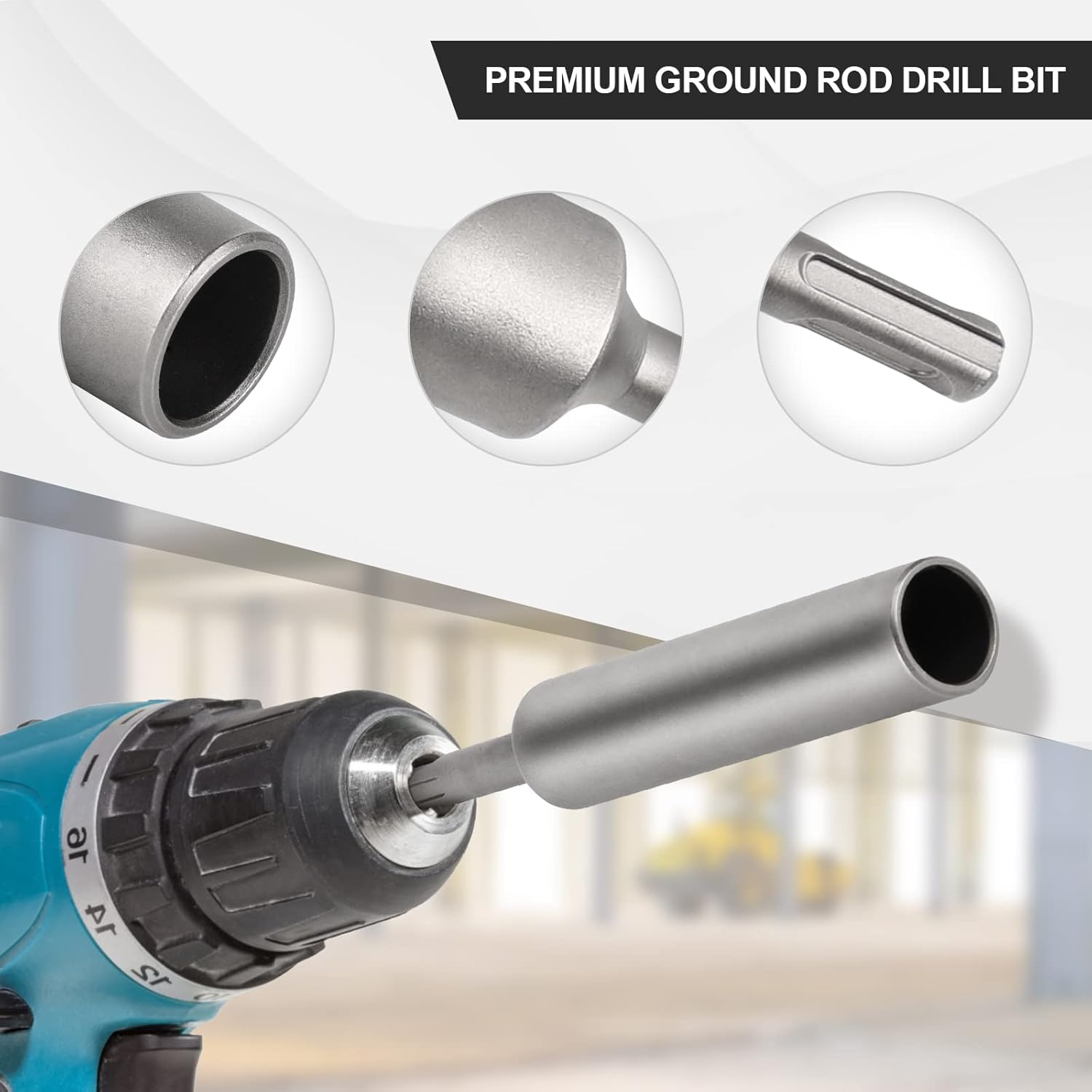 Bouterolle d'Enfoncement SDS Plus - Ø 20mm, Longueur 180mm, Pour Percage et Forage - 3