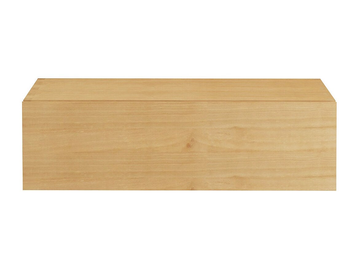 Meuble sous vasque suspendu en bois de mindi - 95 cm - TIDORE - 2