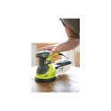 Ponceuse Excentrique RYOBI 18V ONE+ 125mm RROS18-0 - Kit Complet Avec 100 Disques Abrasifs SPTA Grains 40 à 2000 - Puissante Et Sans Fil