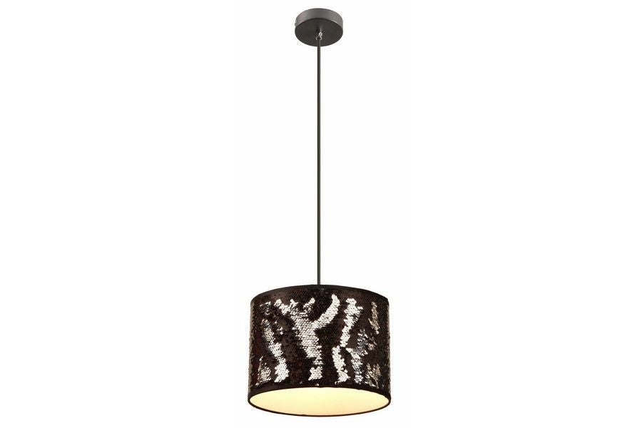 Lampa wisząca Crazy czarna 1xE27x60W klasyczna wym: 100 x 25 x 25 cm tworzywo sztuczne Reality