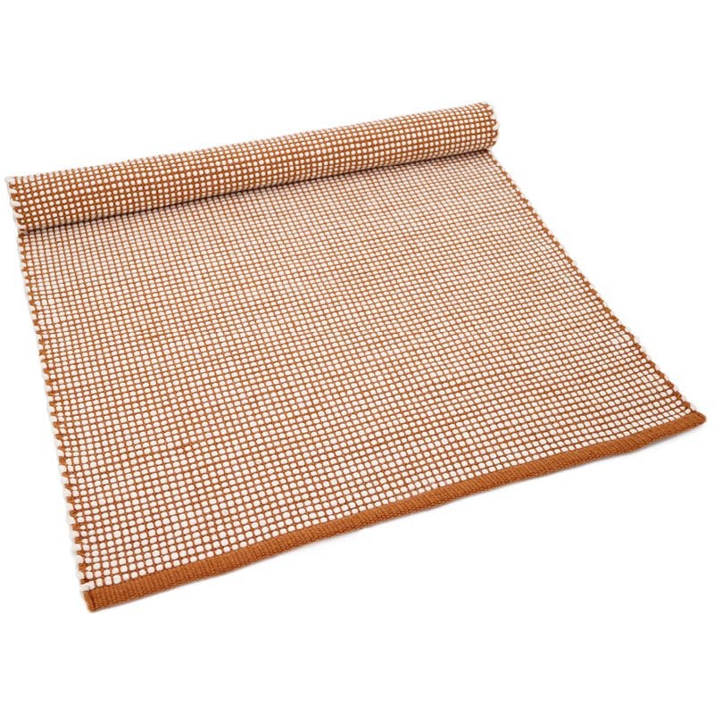 Tapis Laine Rectangle Caramel 140x200 cm Bergen - 6