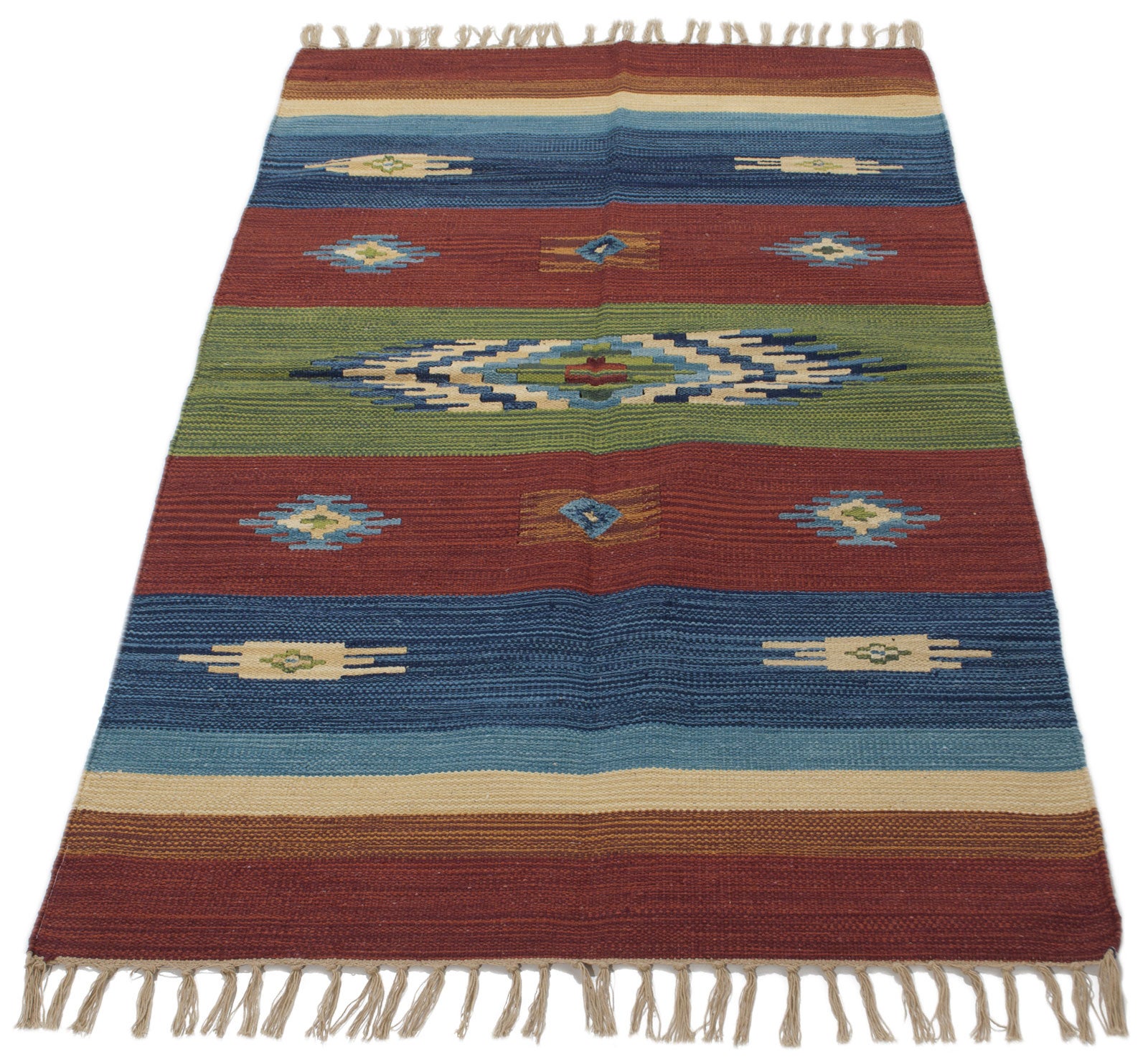 150x90 CM Authentik Kilim Kelem Oryginalny Ręcznie Robiony Klasyczny STYL