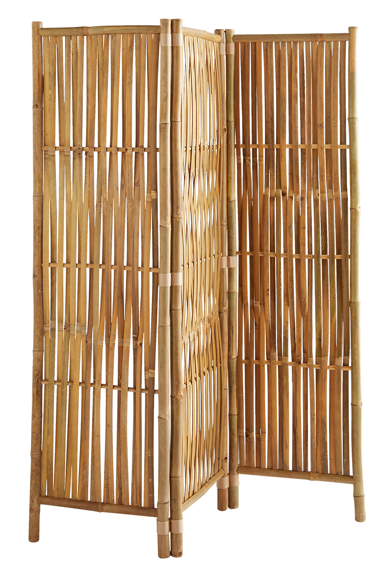 Paravent Bambou Naturel DRISS ALINEA - larg139 x H160 cm - 6