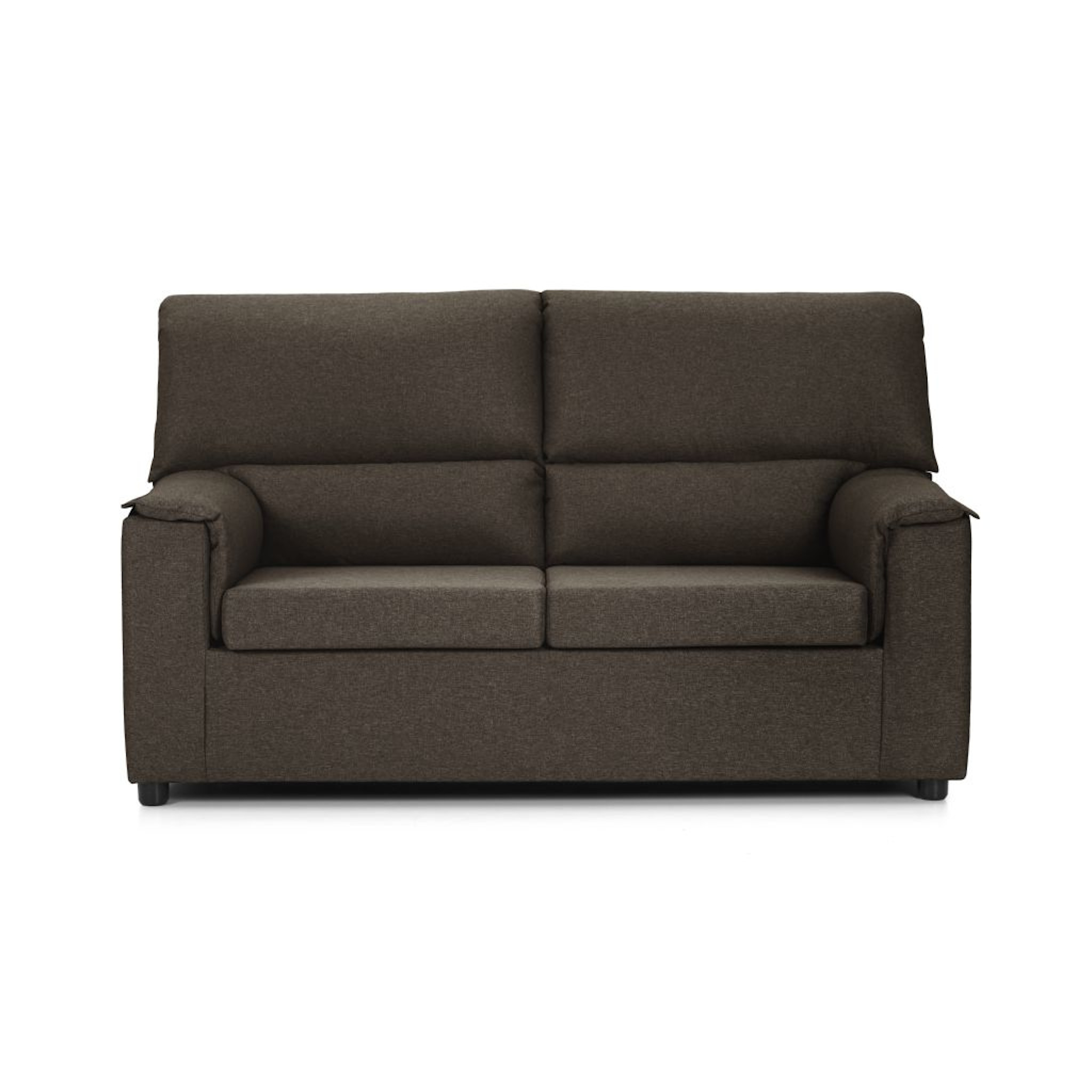 Sofa saga 3 plazas 155x82 cm desenfundable marron tanuk