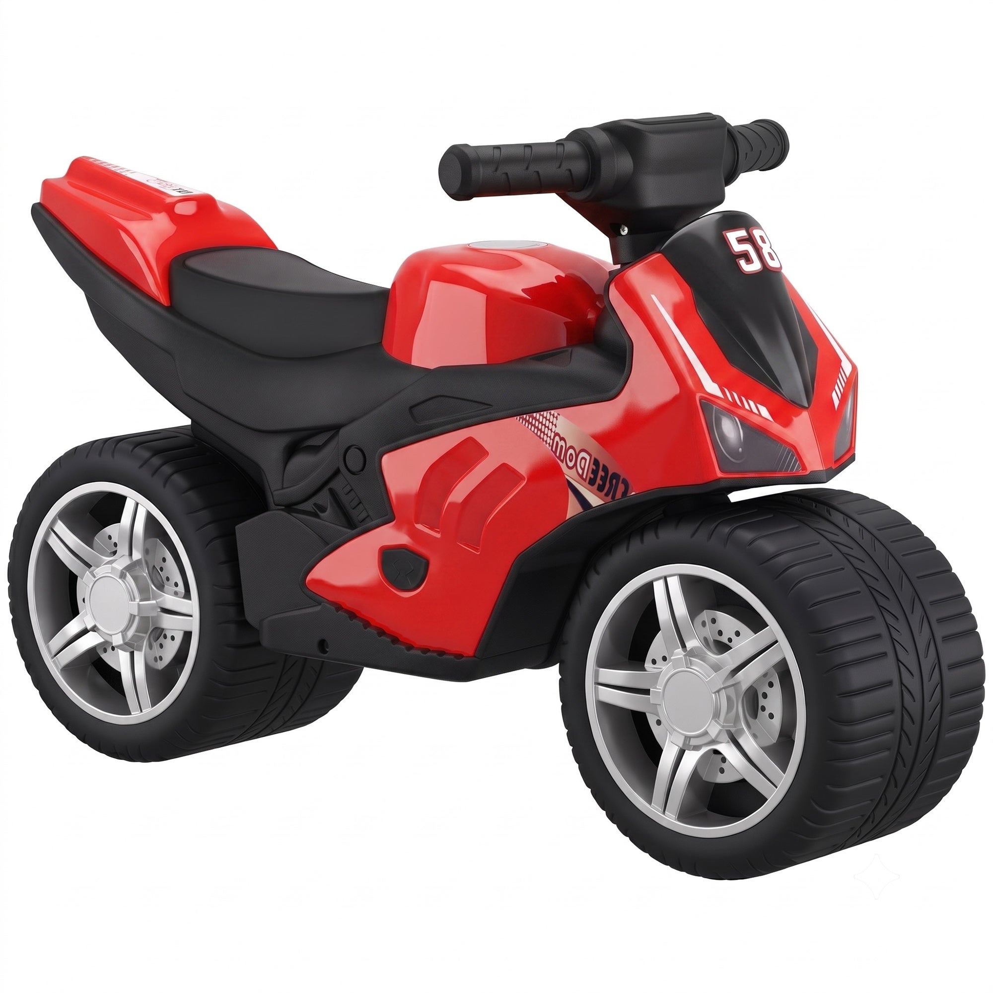 Draisienne pour enfant vélo d'équilibre musique 18-36 mois rouge ...