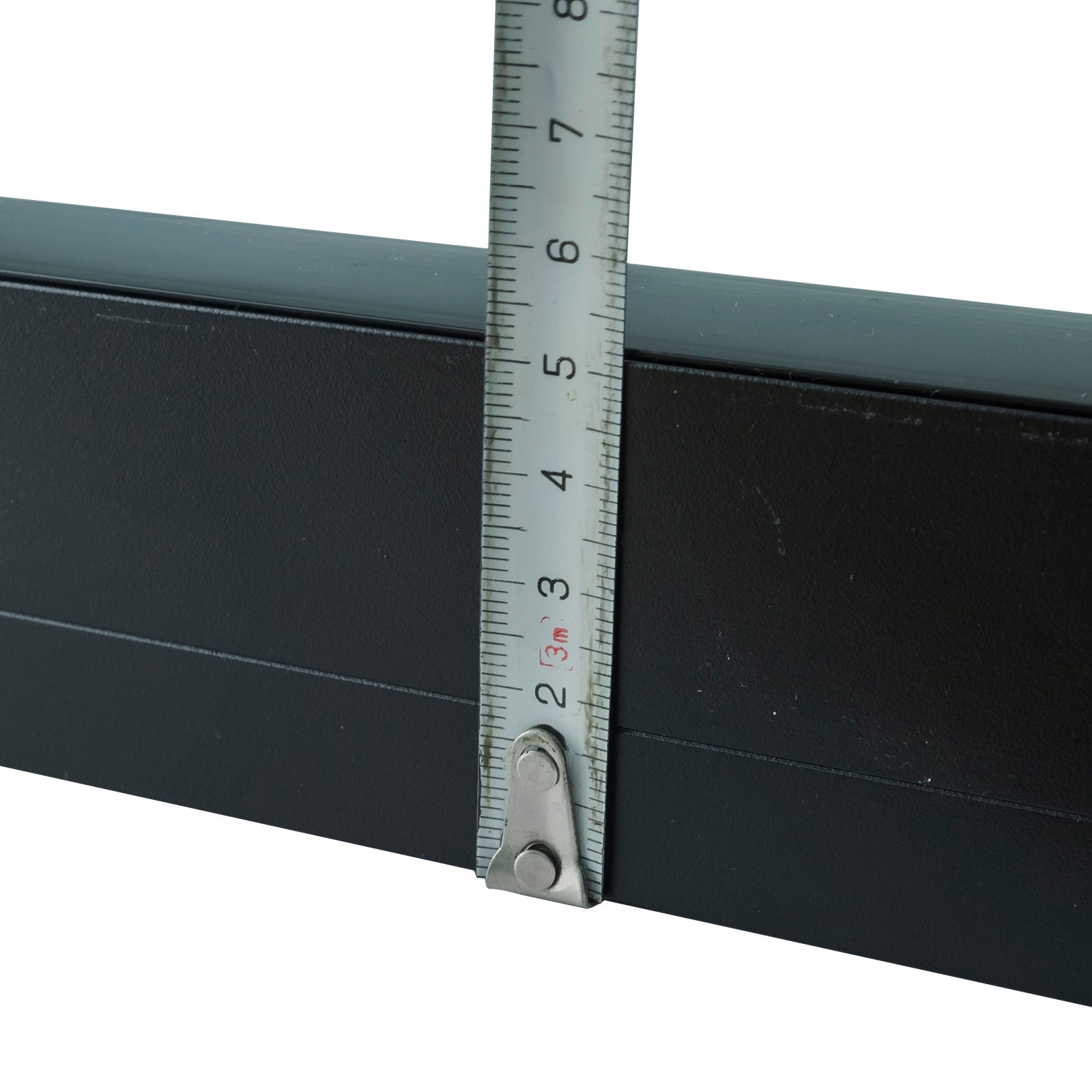 Binario magnetico elettrificato nero supporto luci soffitto parete fari faretti LED track 48V 2mt - 3