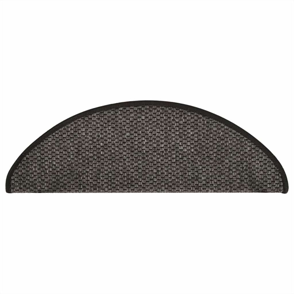 Tapis d'escalier autocollants 30 pcs | Paillasson d'escalier | Tapis de marche 65x21x4 cm anthracite CFW215469 - 5