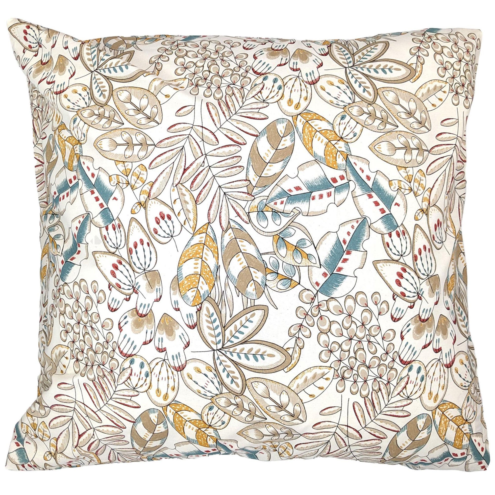 Lot de 2 taies d'oreiller blanc 100% lin 65x65 cm | Leroy Merlin