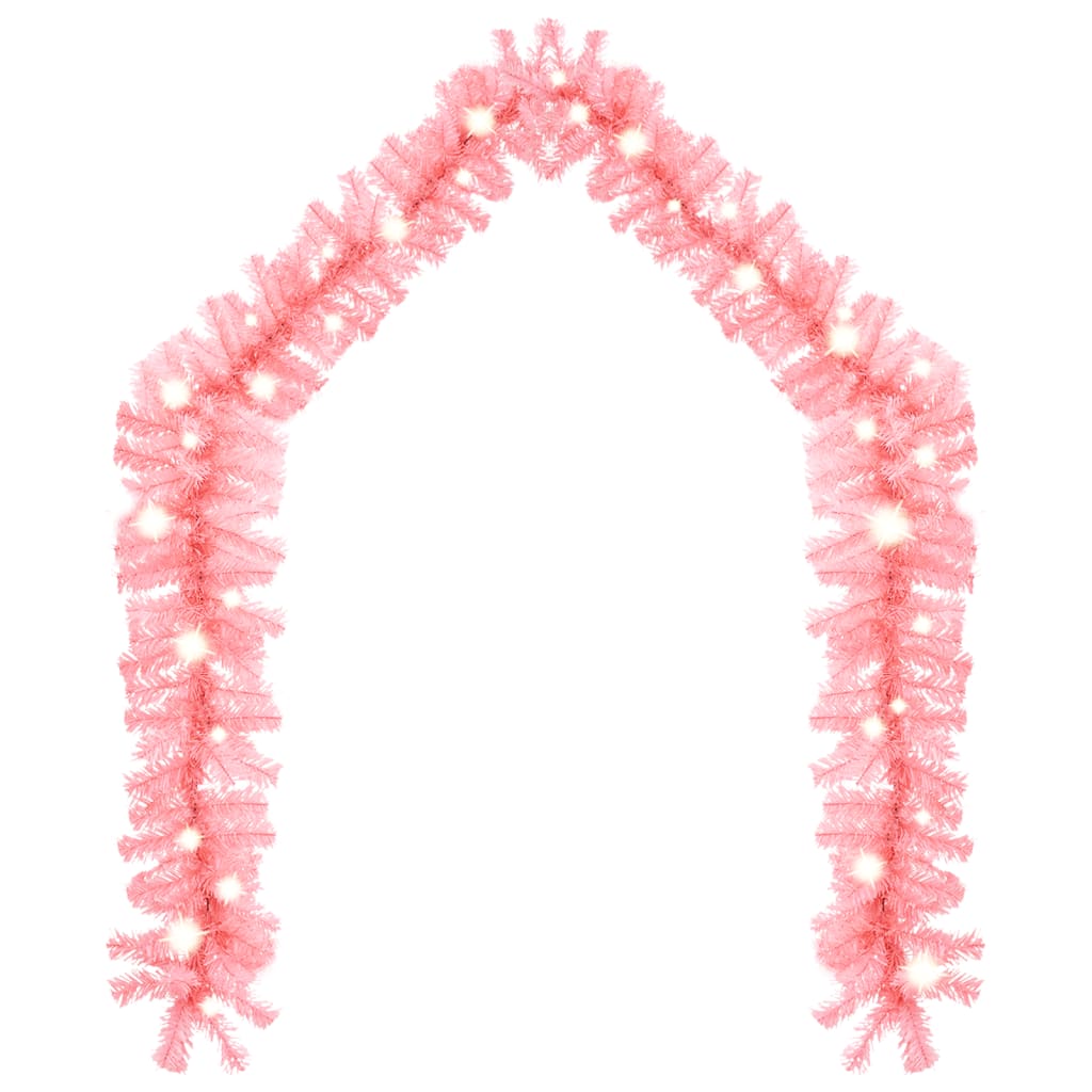 Maison Exclusive - Guirlande de Noël avec lumières LED 20 m Rose - 2
