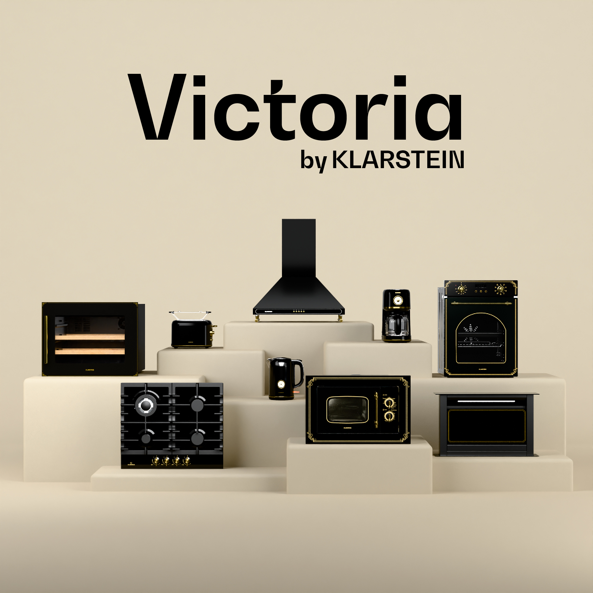 Four à pyrolyse 60 cm Cuisinière électrique avec fonction pyrolyse 3150W 76L Noir Klarstein Victoria - 4