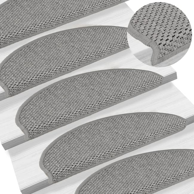Solde - Mobilier Tapis d'escalier autocollants 15 pcs 65x21x4 cm Solde - Mobilier Tapis d'escalier autocollants 15 pcs 65x21x4 cm