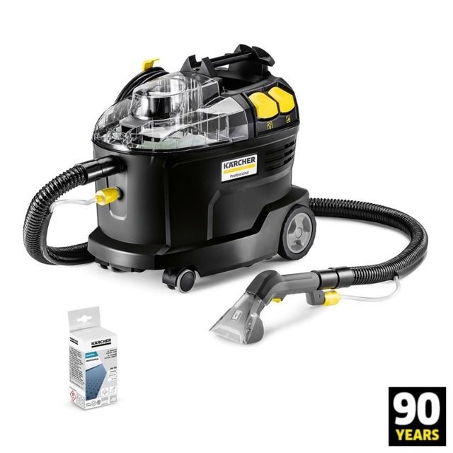 Shampouineuse professionnelle KARCHER Puzzi 8/1 Black edition, injecteur extracteur 1200 W
