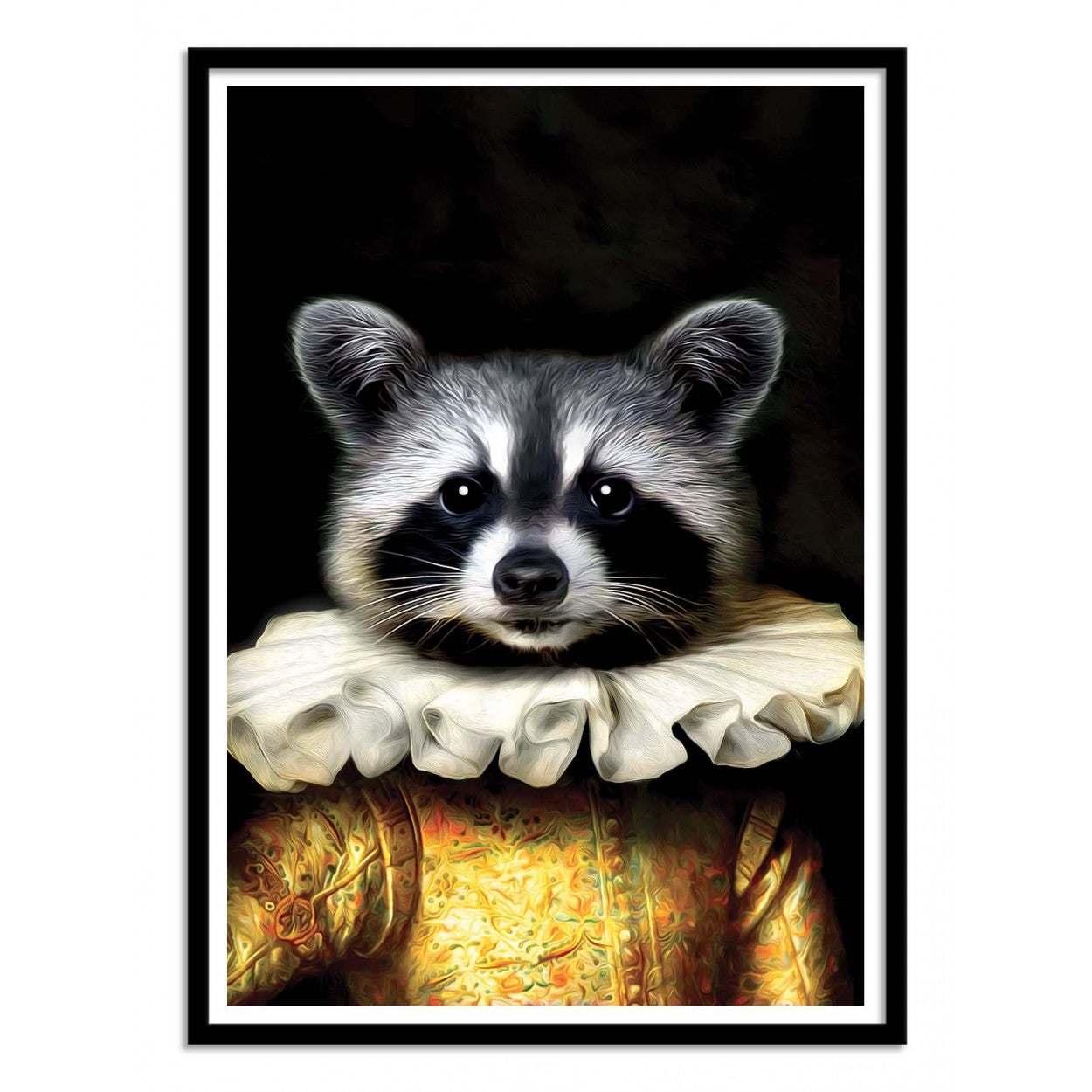 Art-poster - per - tein lucasson - con marco negro 30 x 40 cm