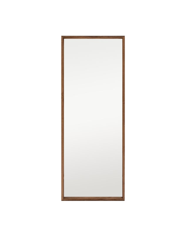 WALLS - Miroir effet bois couleur marron vieilli 60x160cm - DECOWOOD