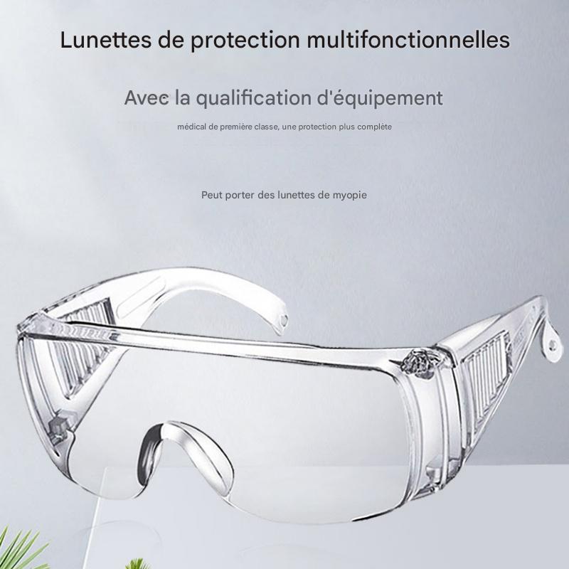 Lunettes de cyclisme en plein air anti-vent et anti-sable, lunettes anti-impact et anti-éclaboussures multifonctions anti-buée - 5