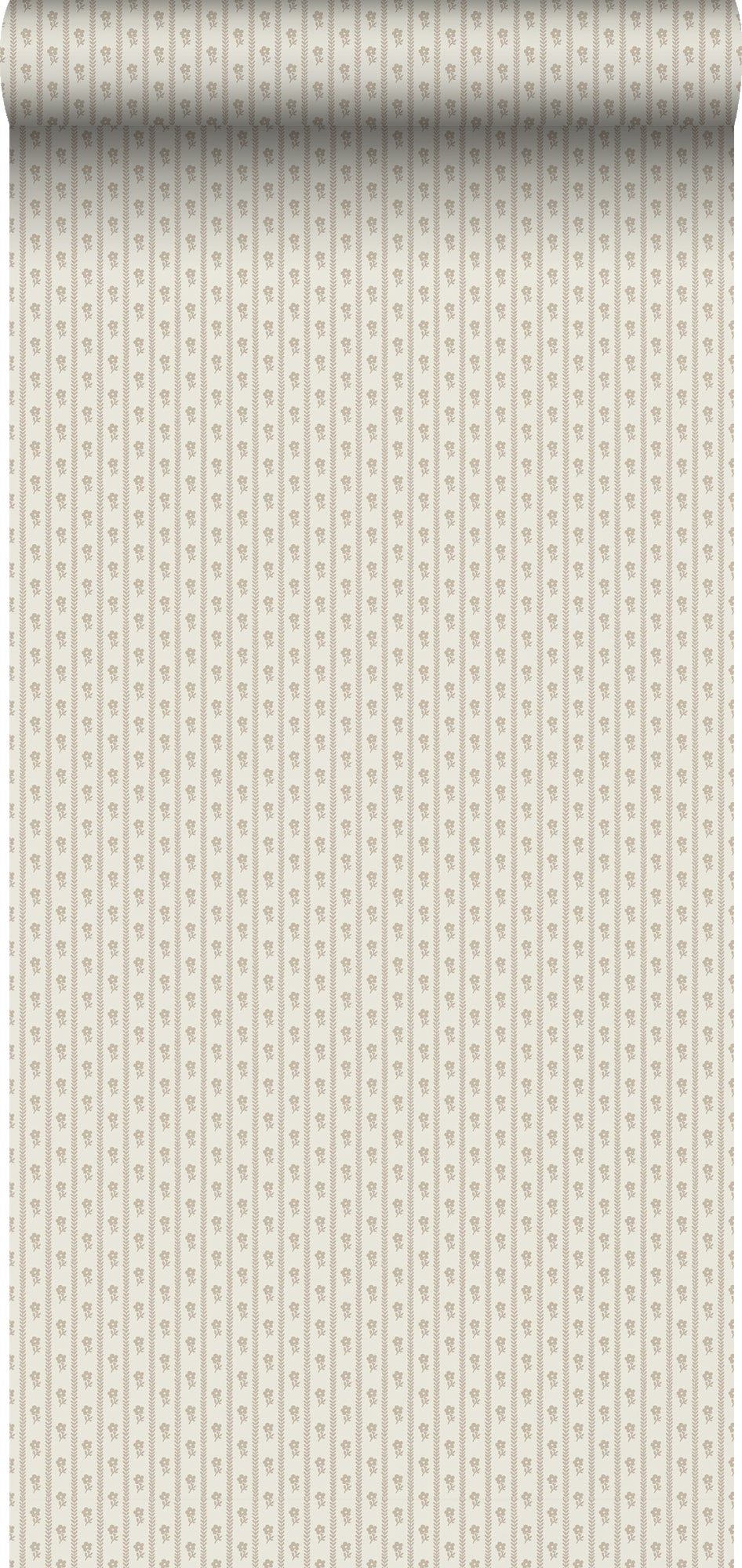 Tapeta kwiaty brązowym - 53 cm x 10.05 m - BORASTAPETER
