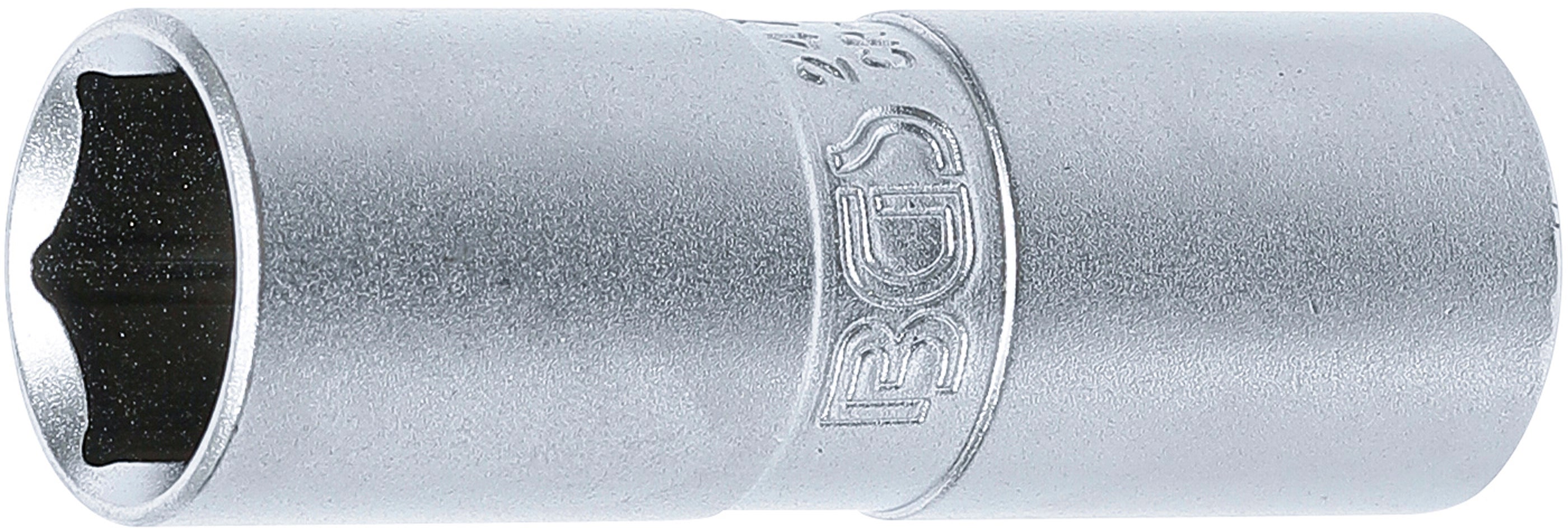 BGS Wkładka do świec zapłonowych napęd sześciokątny kwadrat wewnętrzny 12,5 mm (1/2") SW 16 mm - 2472