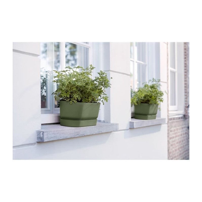 Jardinière Elho 50 cm Vert Plastique Ovale - 5