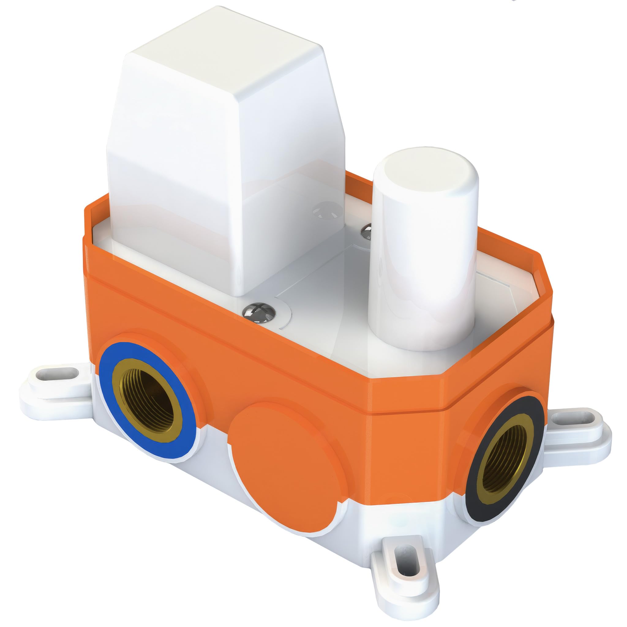 Valaz Miscelatore monocomando per doccia a parete tondo in oro spazzolato - Serie Jucar - 20 cm - 9