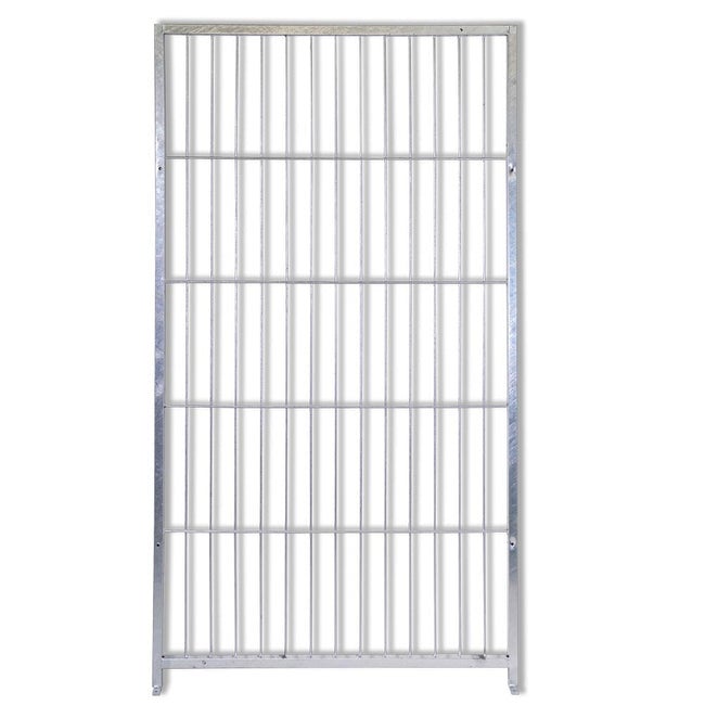 Box per cani da esterno coperto con zincatura elettrolitica da 300x300xh180 cm - 2