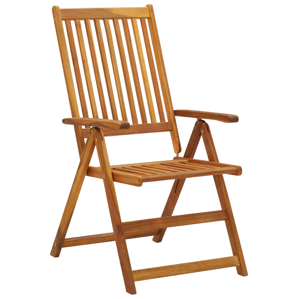 Chaise de jardin avec coussin Maison Exclusive en bois Beige - 3
