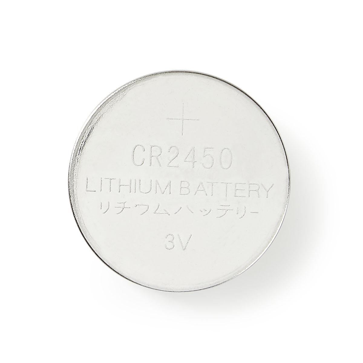 NEDIS Pile-Bouton au Lithium CR2450 3 V 5 pièces Blister - 2