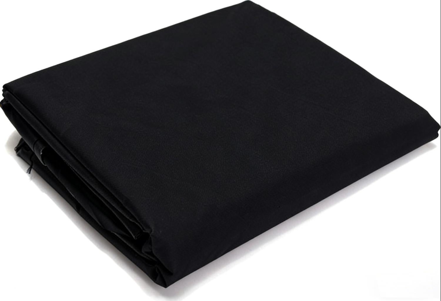Housses de Meubles d’extérieur imperméable à l’Eau Canapé Chaise Table Housse de Pluie Snow Dust Cover Oxford Fabric Garden Noir 190*125*80cm(LxLxH) - 4