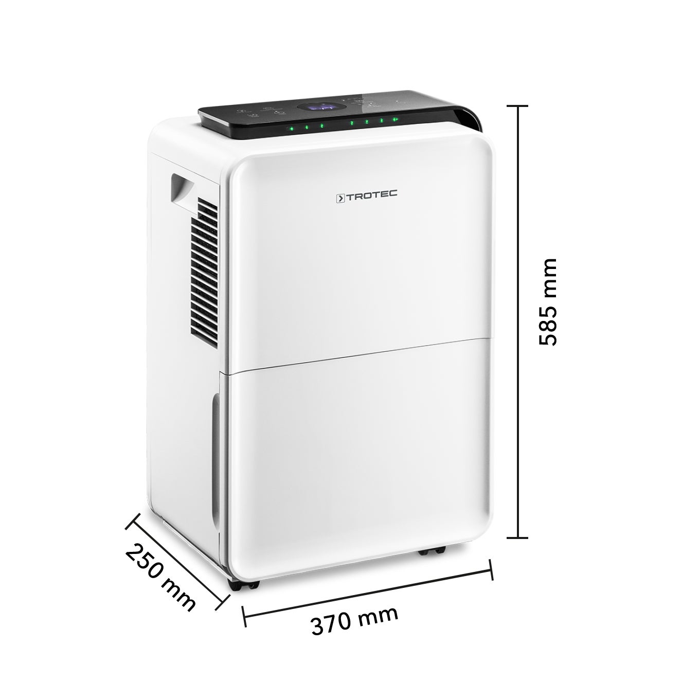 TROTEC déshumidificateur et purificateur d'air TTK 99 HEPA pour 90m2 absorbeur d'humidité problèmes d'humidité - 6