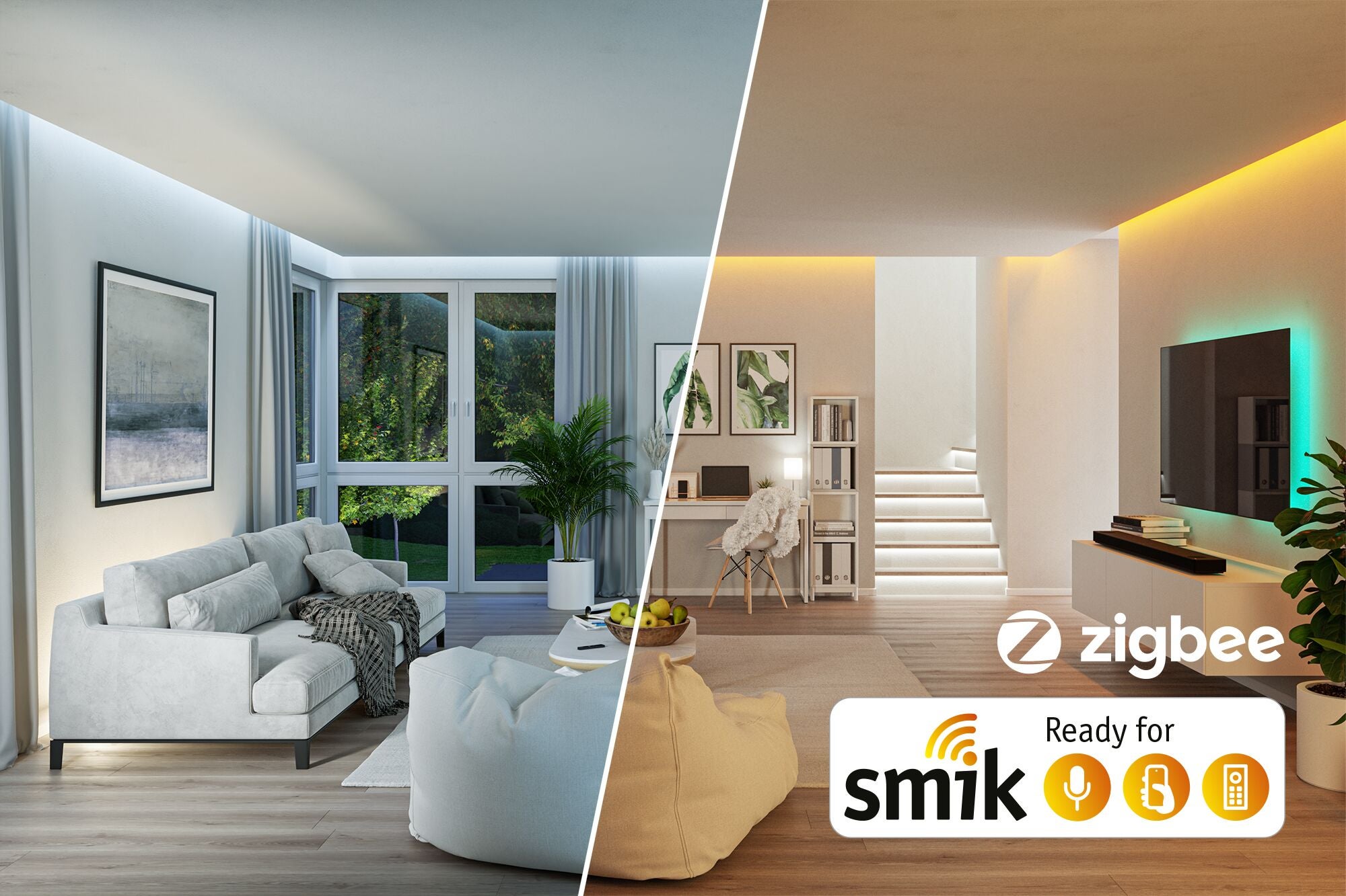 Smart Home Zigbee 3.0 Gateway Smik Blanc, Anthracite - 6