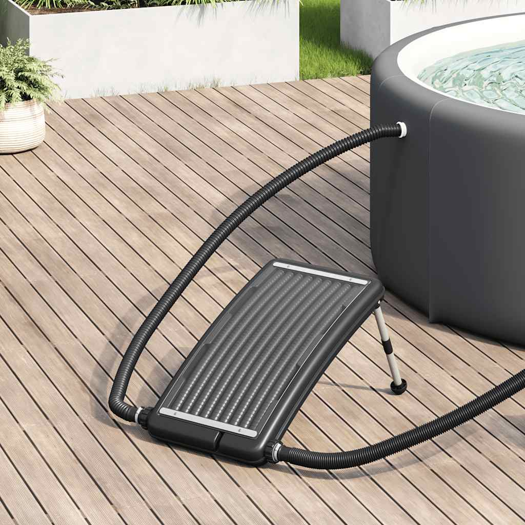 Panel calefactor solar para piscina curvada 72,5x46 cm vidaXL | Leroy ...