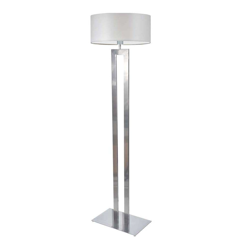 Lampa stojąca podłogowa z abażurem walec MONO