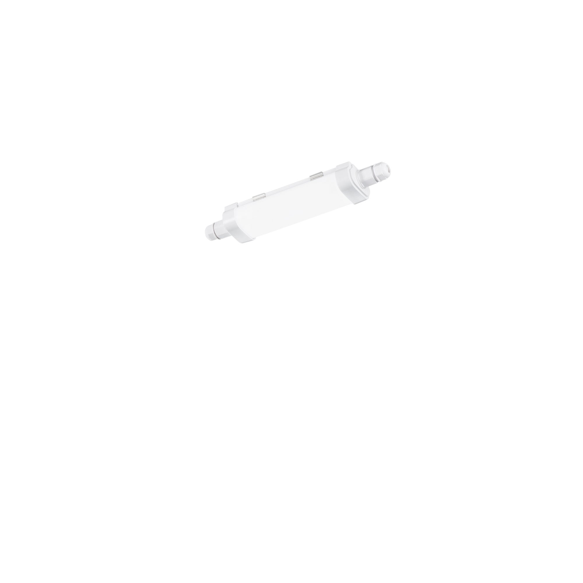 LEDKIA LIGHTING Plafoniera Stagna Slim 60 Cm, IP65, In Policarbonato, Per Tubo LED T8 (non Incluso), Uso Interno/esterno, 660x68x50 Mm - 2