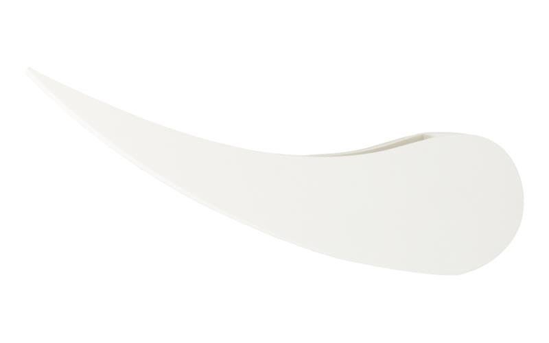 Kinkiet ścienny Victor biały 1xG9x40W wym: 8 x 30 x 30 cm ceramika / gips IP20 Lampex