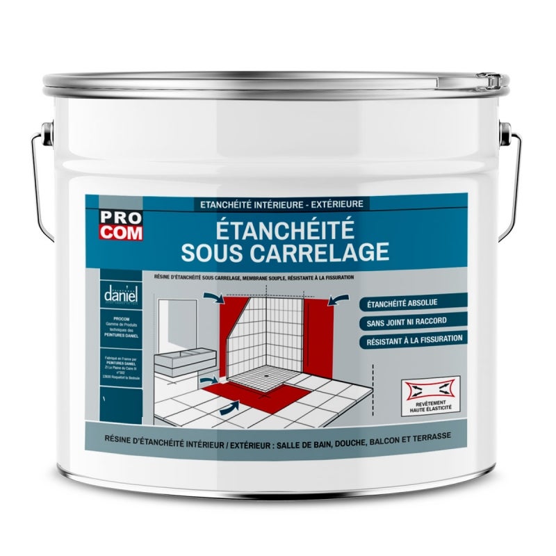 Etancheite sous carrelage, douche, salle de bain, cuisine, pièce humide — free download